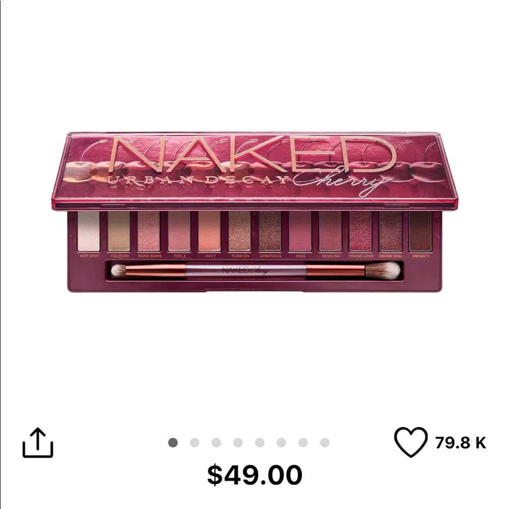 BRAND NEW Urban Decay Naked Cherry Pallet